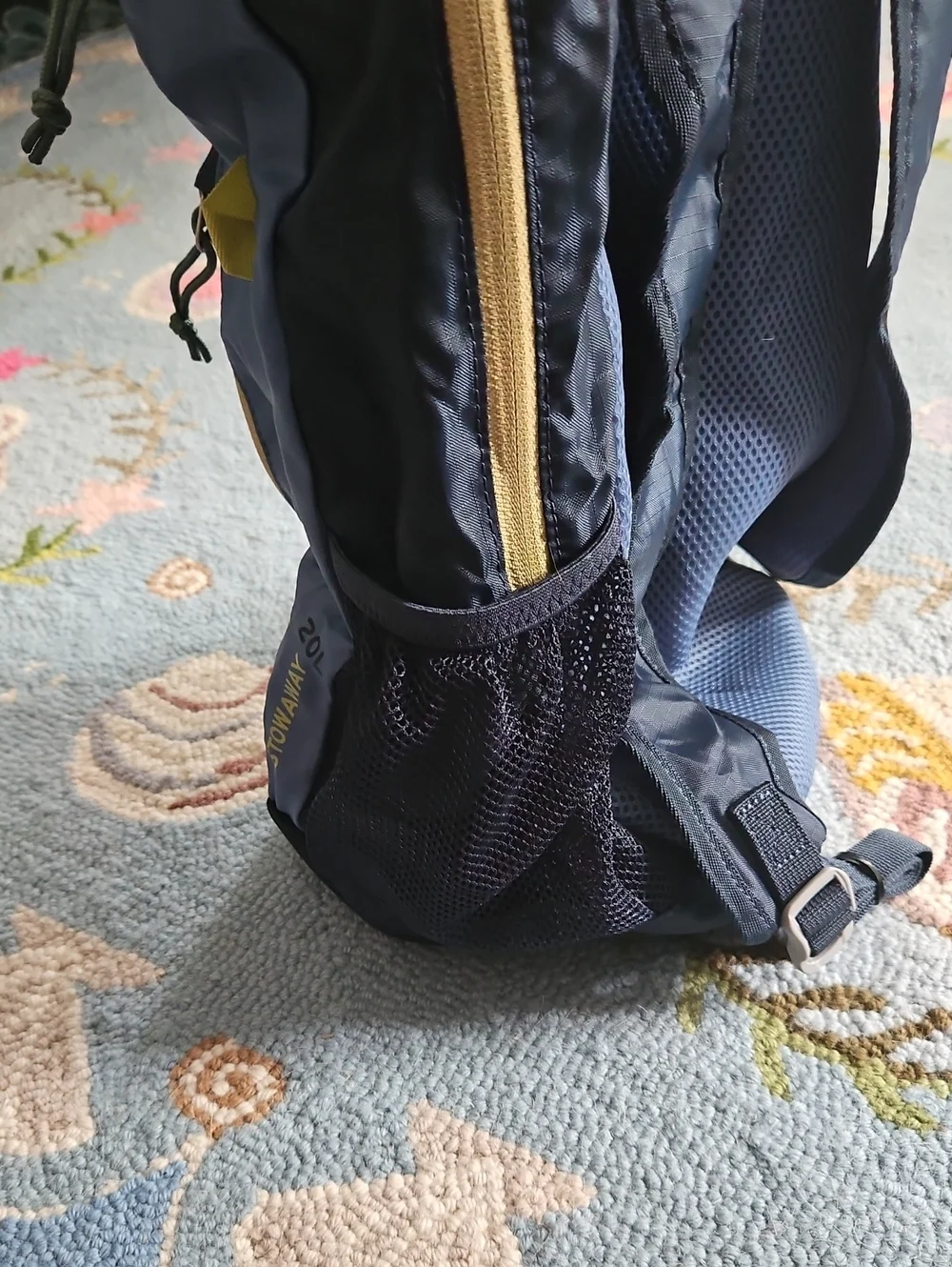 Eddie Bauer Blue 20L 100% Polyester Stowaway Pack